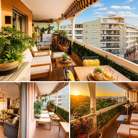 Bel Au Centre D'antibes, Superbe Terrasse Et Plages A Pied Διαμέρισμα